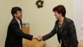 Japán diplomatákat fogadott Kolozsvár