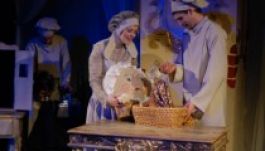 Bábszínházi szabadelőadás Szatmáron: Majolenka hercegkisasszony