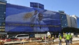 Utcát neveztek el Argentínában Ferenc pápáról