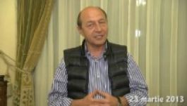 Traian Băsescu üzenete: agyő, Demokrata Párt!