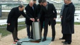 Letették az új Fradi-stadion alapkövét, elkezdődött a bontás