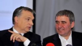 Gică Hagival tartott sajtótájékoztatót Orbán Viktor