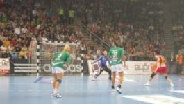 A Győr és az Oltchim között is megindult a meccs előtti 