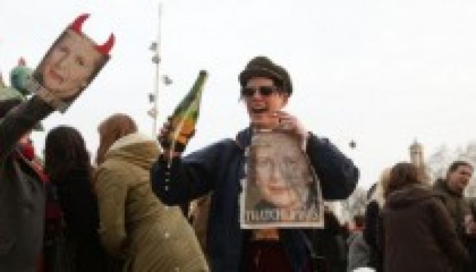 Argentínok és britek is örültek Margaret Thatcher halálának