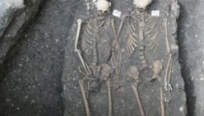 Középkori szerelmespárra bukkantak Kolozsváron