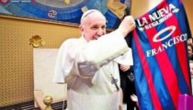 Olasz–argentin-meccset szerveznek Ferenc pápának