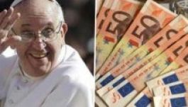 Ferenc pápa a szegényeknek adja a vatikáni alkalmazottak prémiumát