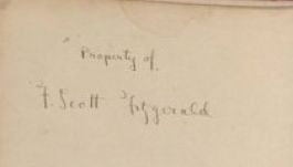 Online is hozzáférhetőek F. Scott Fitzgerald feljegyzései