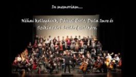 Elhunyt művésztársaik emlékére zenéltek az operások