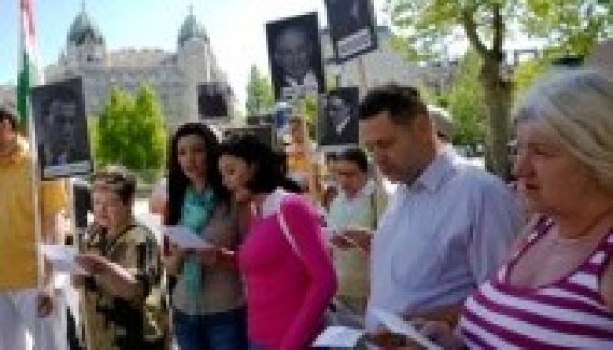 Anticionista tüntetés és Jobbikellenes flashmob Budapesten