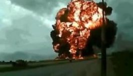 Így csapódott a földbe a teherszállító Boeing (VIDEÓ)