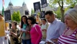 Anticionista tüntetés és Jobbikellenes flashmob Budapesten