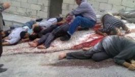 Kibelezte ellenségét egy szíriai felkelő