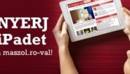 Nyerjen egy iPad táblagépet a maszol.ro-val!