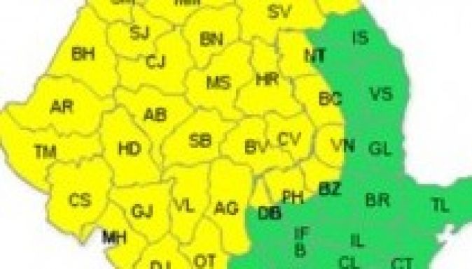 Árvízriadó és viharriadó az ország nagy részében