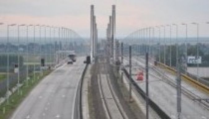 Megnyitották az új Duna-hidat Románia és Bulgária között