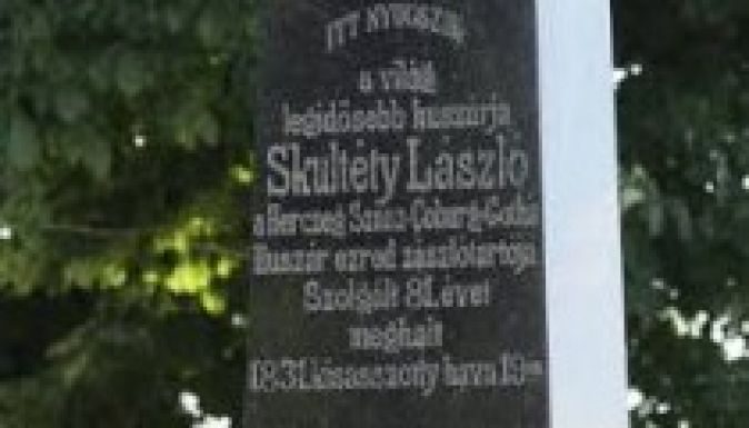 Magyar felirat is lesz Skultéty László új, felvidéki sírján