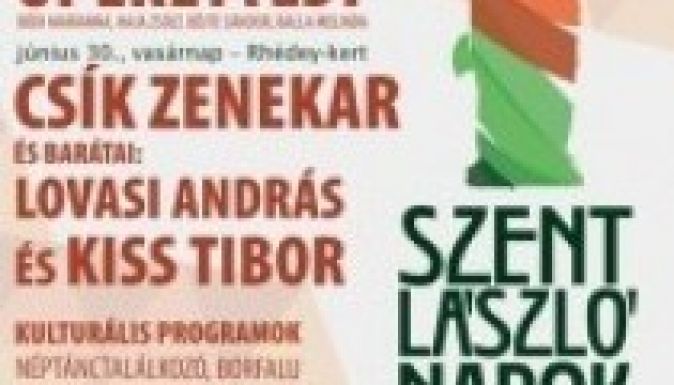 Rendkívül gazdag programmal vár Nagyváradon a Szent László Napok