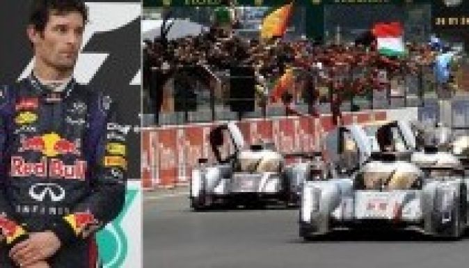 A Le Mans kedvéért Mark Webber otthagyja a száguldó cirkuszt