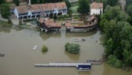 Légi felvételek a Duna áradásáról (FOTÓGALÉRIA)