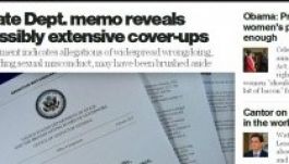 Prostituált- és drogos ügyeket tussolt volna el a State Dept.