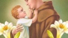 Szent Antal-napi gyermek- és liliomáldás Csíkban