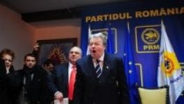 Vadim Tudor repült a Nagy-Románia Párt éléről