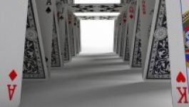 Kártyavárral harcolnak Bukarestben a kilakoltatás ellen