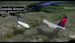 Két repülő majdnem összeütközött New York felett (VIDEÓ)