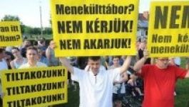 Nem akarnak menekülttábort Győr mellé a helyiek
