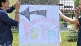 Kiképezték a manókat a Yuppi élményzuhatagára