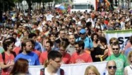 Melegek és jobbikosok vonultak a Budapest Pride-on