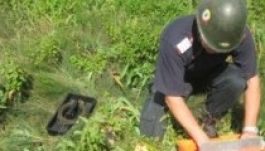 Robbanóanyagokat semmisítettek meg Csíkszeredában