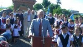 Székelykaput avattak Székelyföld bejáratánál