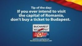 Román kampány hirdeti: Bukarest nem Budapest!