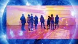 NASA-adatokból készített installációt a képzőművész