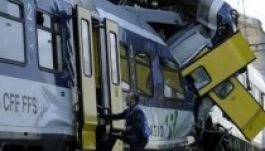 Vonatbaleset Svájcban: meghalt egy mozdonyvezető