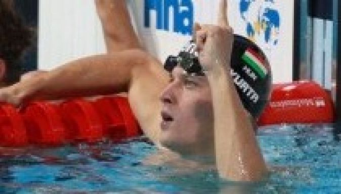 Harmadszor aranyérmes Gyurta Dániel 200 méter mellen