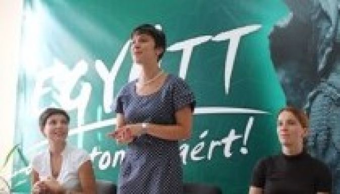 Csép Éva Andrea a Nők Szervezetének Maros megyei elnöke