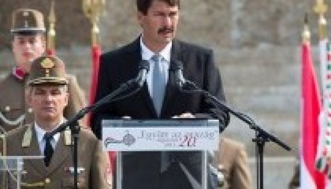 Áder: az állam ma mi vagyunk mindannyian