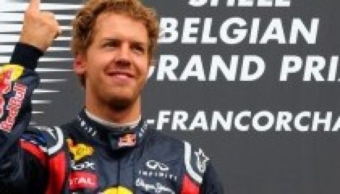 Vettel  vitte el a Belga Nagydíjat is