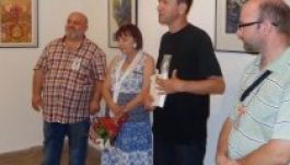 Horváth Gyöngyér kiállítása Gyulafehérváron