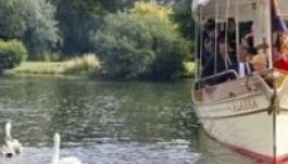 Vandálok sütötték meg Erzsébet királynő hattyúját