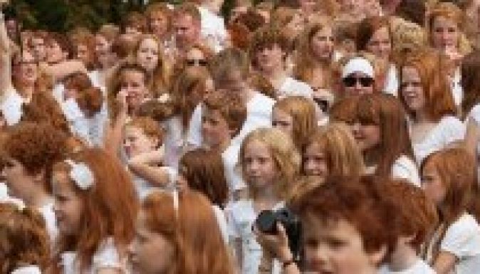 Ötezer vöröshajú fesztiválozott Hollandiában