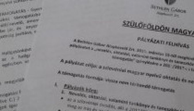 Szülőföldön magyarul - kevesebb pénzből