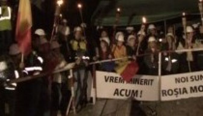 Verespatakra ment Ponta tárgyalni a bányászokkal