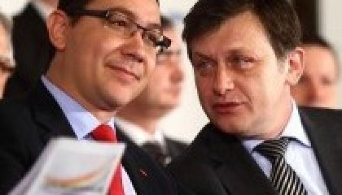 Victor Ponta: kibékültem Crin Antonescuval