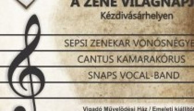 A Zene Világnapja Kézdivásárhelyen