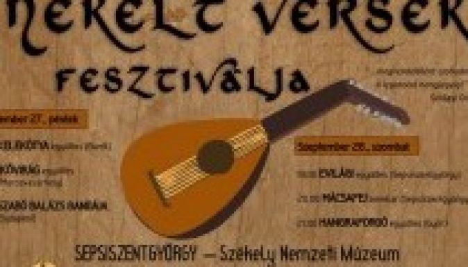 Énekelt Versek Fesztiválja a ChocoFest-en