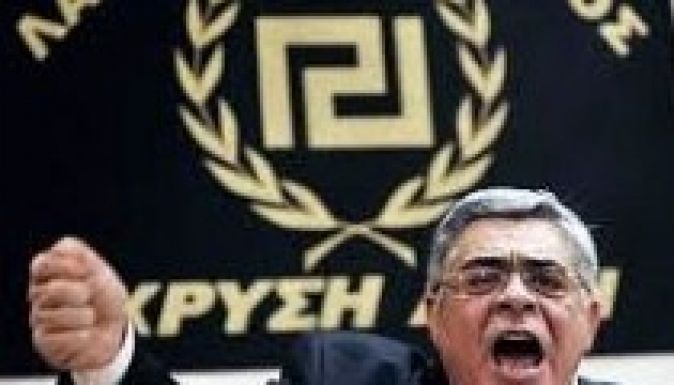 Őrizetbe vették a görög neonáci párt vezetőjét